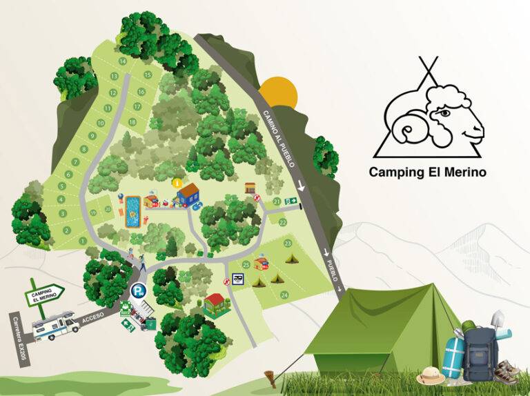 Camping El Merino Camping en plena Sierra de Gata